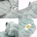 Coral Fleece Pet Sweater for Small Medium Cats Dogs Warm Winter Outfit
