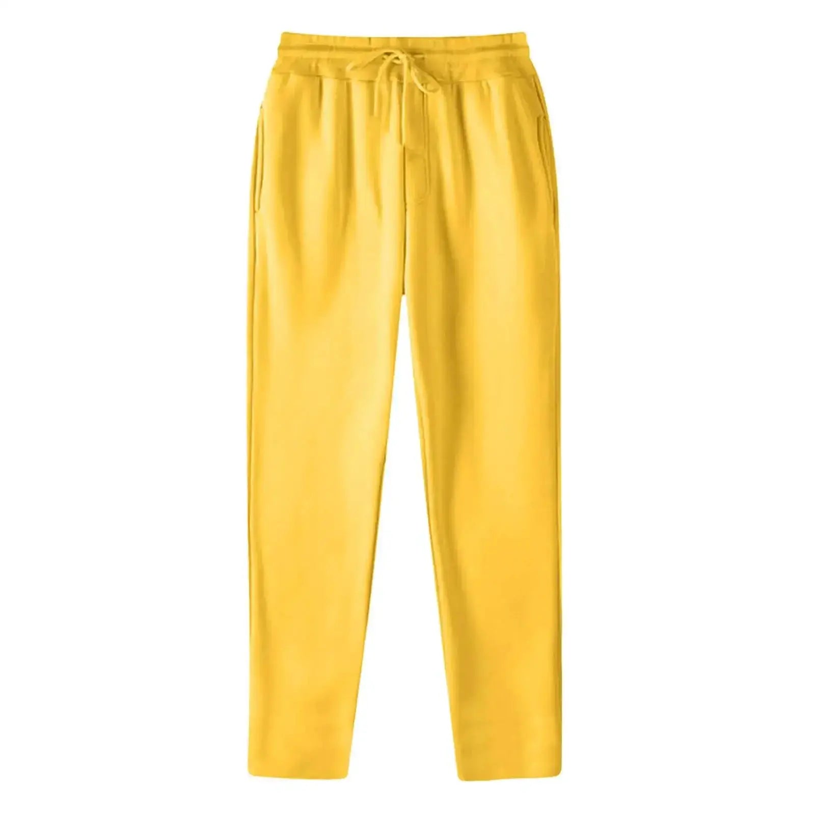 Womens Fleece Lined Cotton Wide Leg Sweatpants Cozy Casual - OurLum.com