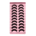 Dramatic 3D Mink Eyelashes with Russian Flair for All Occasions