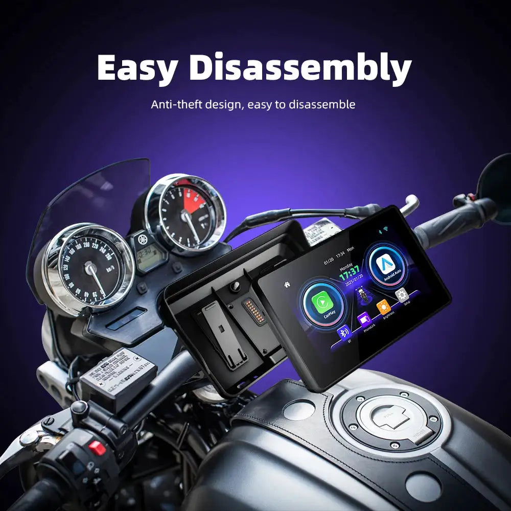 EKIY Special For BMW R1200GS R1250GS R1300GS F800 F850 F900 S1000XR Wireless CarPlay Moto Android Auto GPS Motorcycle Navigation