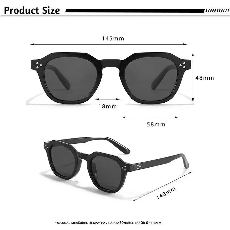 Unisex Retro Polarized Sunglasses TR90 Frame UV400