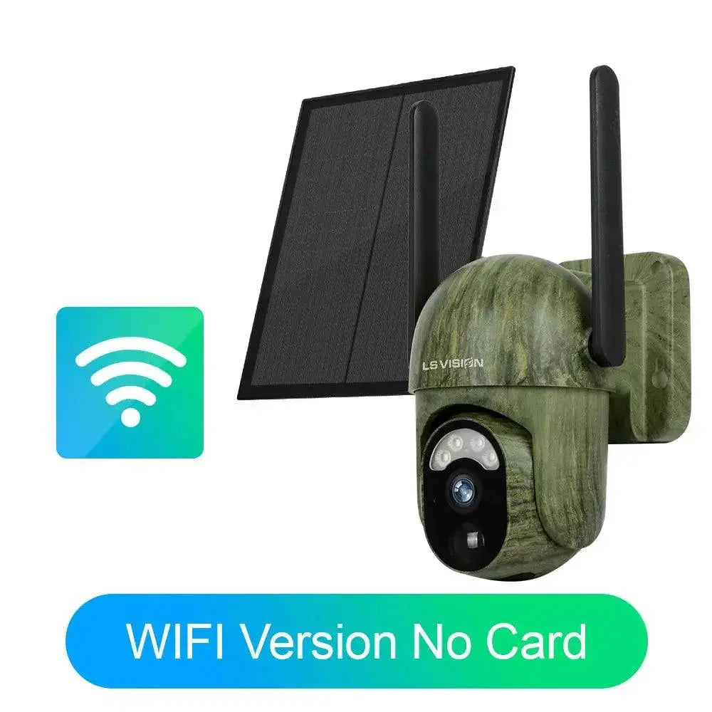 Solar Security Camera for Outdoor Use — 4G Version Add 32G