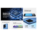 Global ROM Redmi 10A 4GB 64GB Smartphone MTK Helio G25