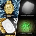 Stainless Steel Men Quartz Date Watch