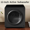 12 Inch Subwoofer 350W High Power HiFi Active Subwoofers  4Ohm Speakers AB Class Amp For Home Theater Audio TV Computer Stage DJ