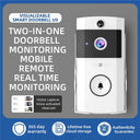 Solar WiFi Doorbell Camera Protect Home Buy Now
