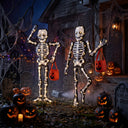 H Skeleton Lights Set Outdoor Halloween Decorations
