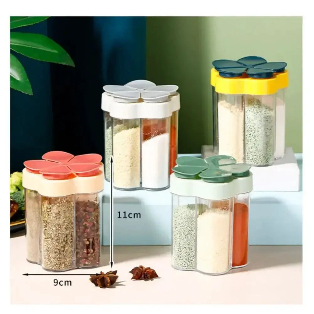 Spice Storage Jar Versatile Plastic Container For Spices