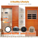 Compact Infrared Sauna: for One with Bluetooth Speakers
