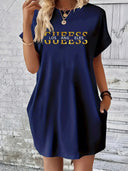 Guilancn Plus Size Dress for City Wear