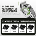 Electric Hair Clipper Precision Metal Blade