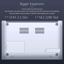 Notebook Laptop: Intel with SSD, Fast Performance & HD Display