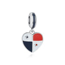 Sterling Silver Charm Flag Venezuela