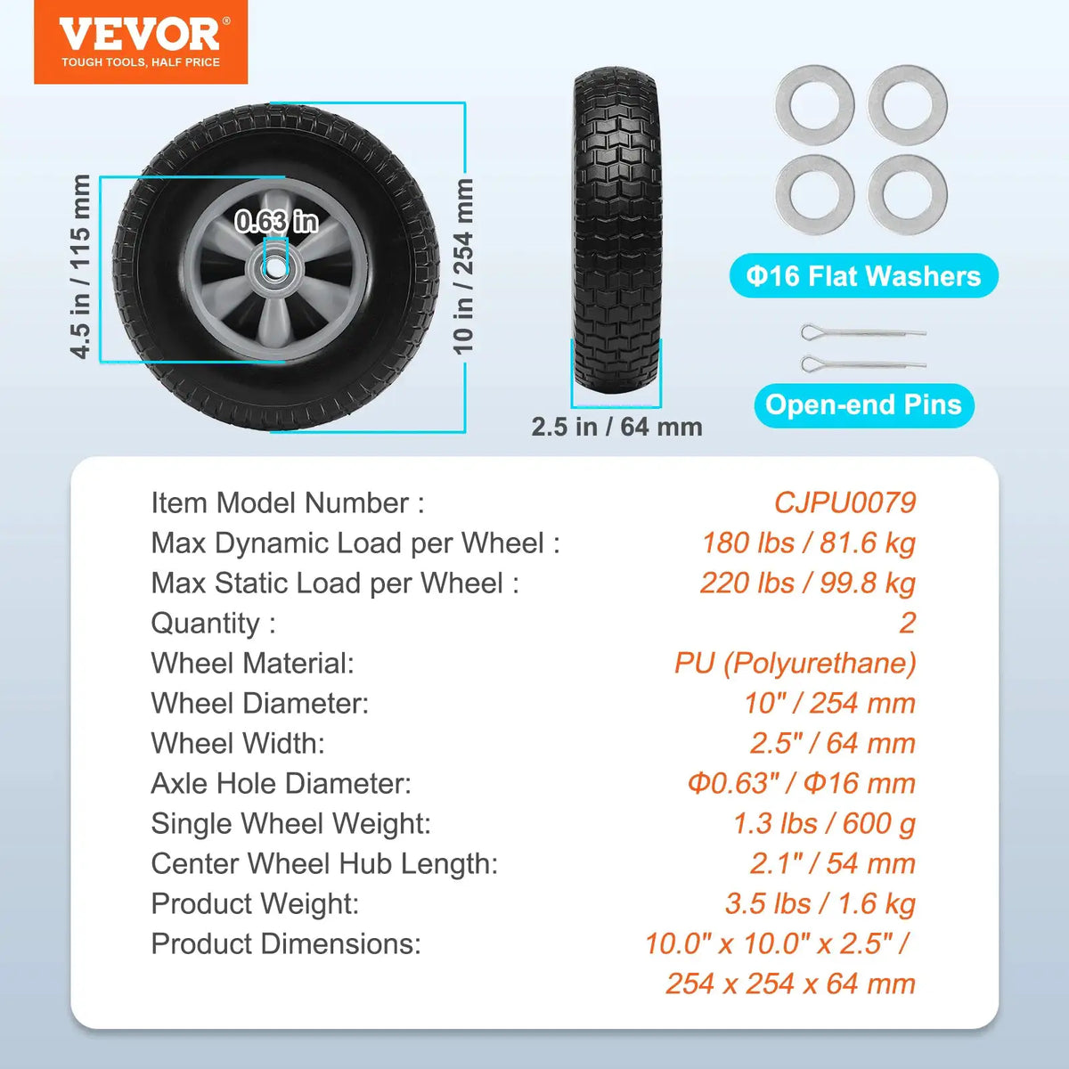 Solid PU Run Flat Tires And Wheels — product image 8
