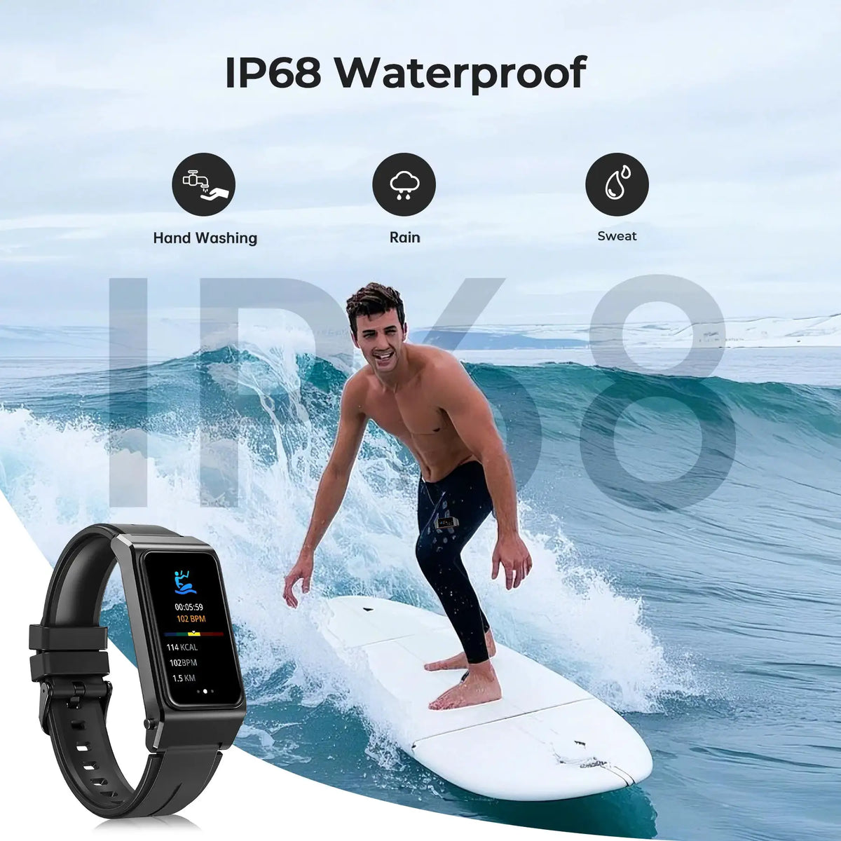 OUKITEL Health Monitor Watch — product view 4
