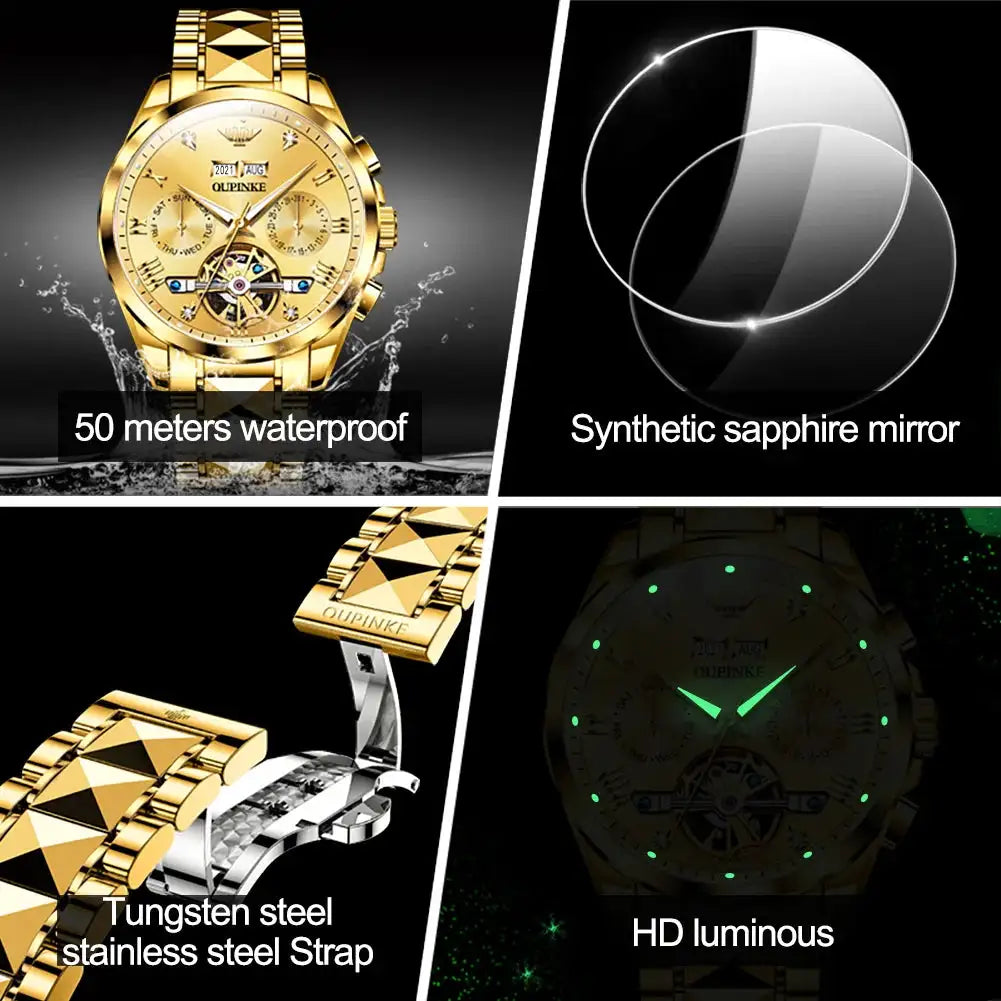 Men's Automatic Tungsten Watch — product image 8