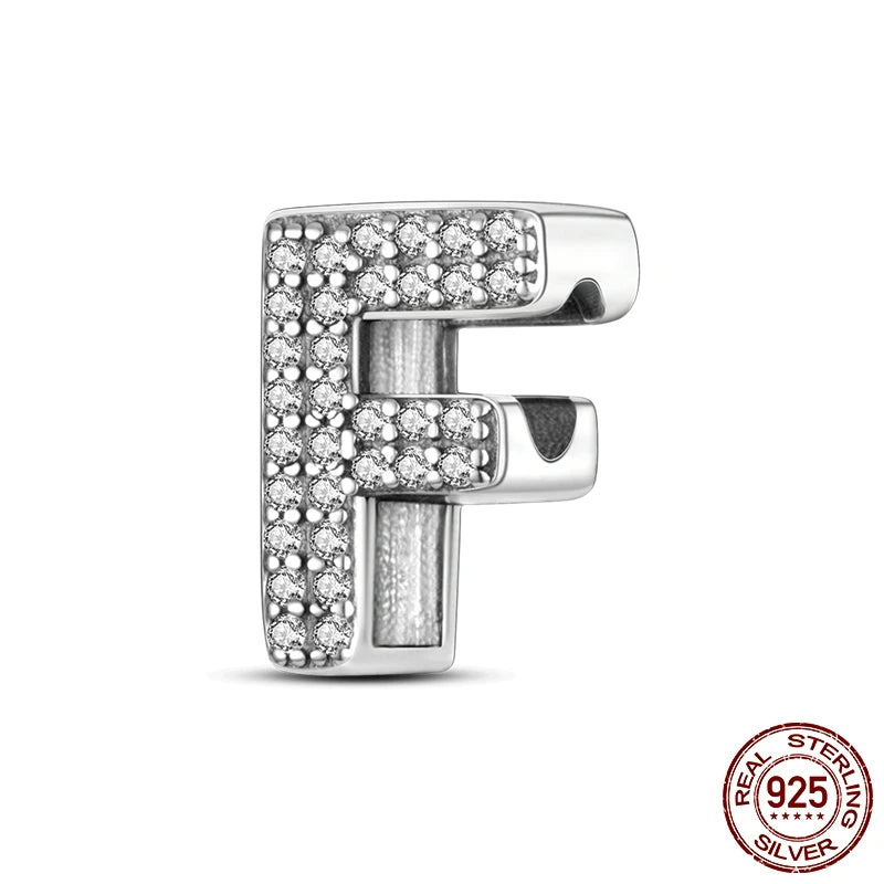A-z Alphabet Beads Sterling Silver