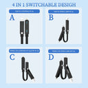 Pd Keychain Braided Charging Cable
