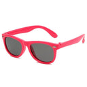 Trendy UV400 Kids Sunglasses for Boys and Girls Durable Silicone Goggles