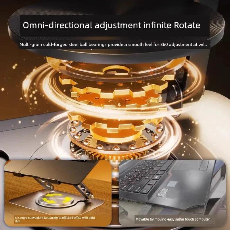 Vertical Lifter Ergonomic Laptop Stand For Efficient Use