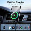 Baseus 15W Magnetic Wireless Car Charger Holder Fast Charging
