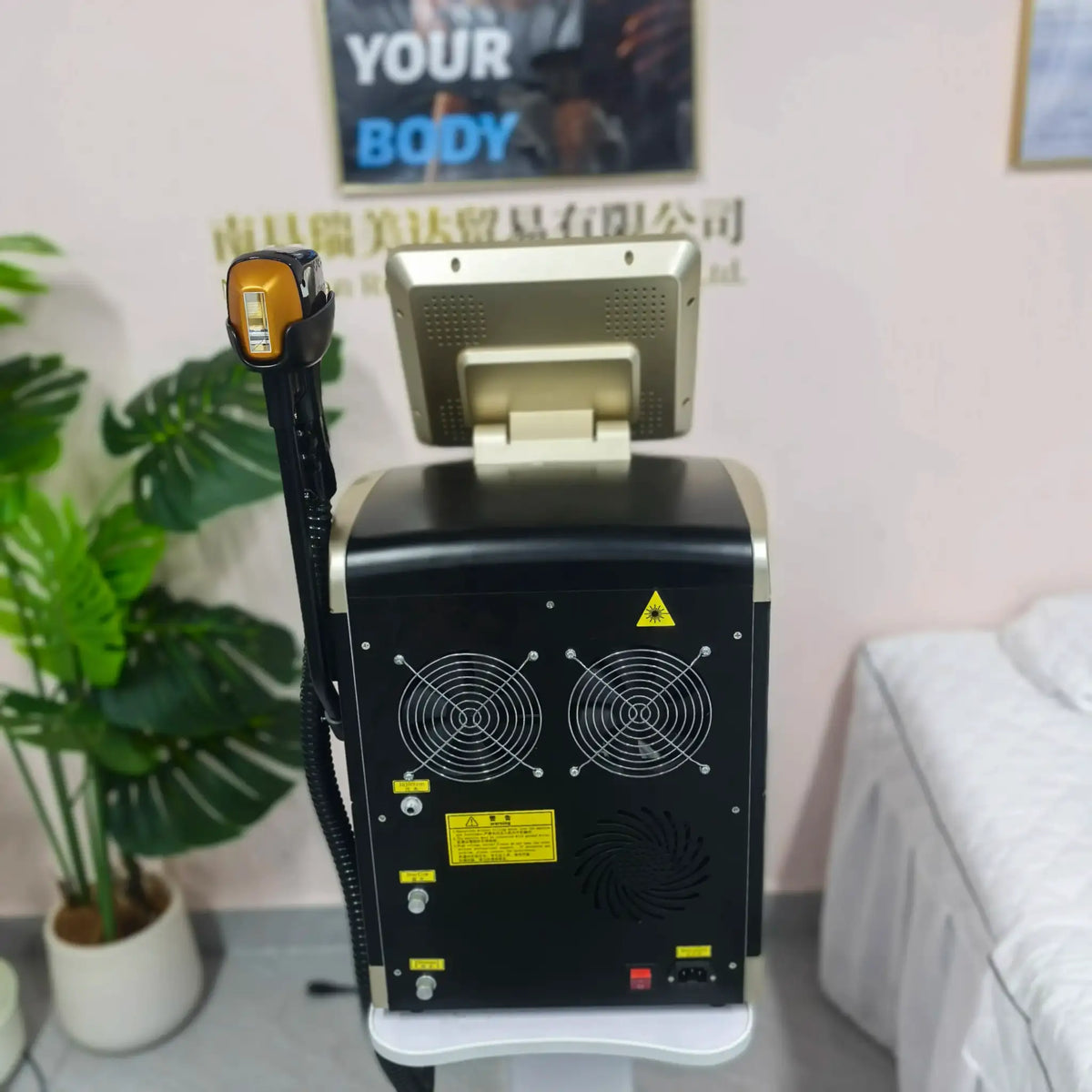 Portable 4000w Diode Machine 755nm/808nm/1064nm Hair Removal Series Ice Cooling Skin Rejuvenation 808nm for Face and Body
