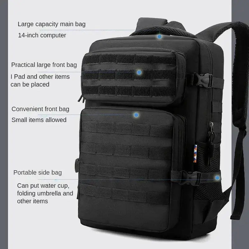 Waterproof Tactical Rucksack 35L for Outdoor Adventures