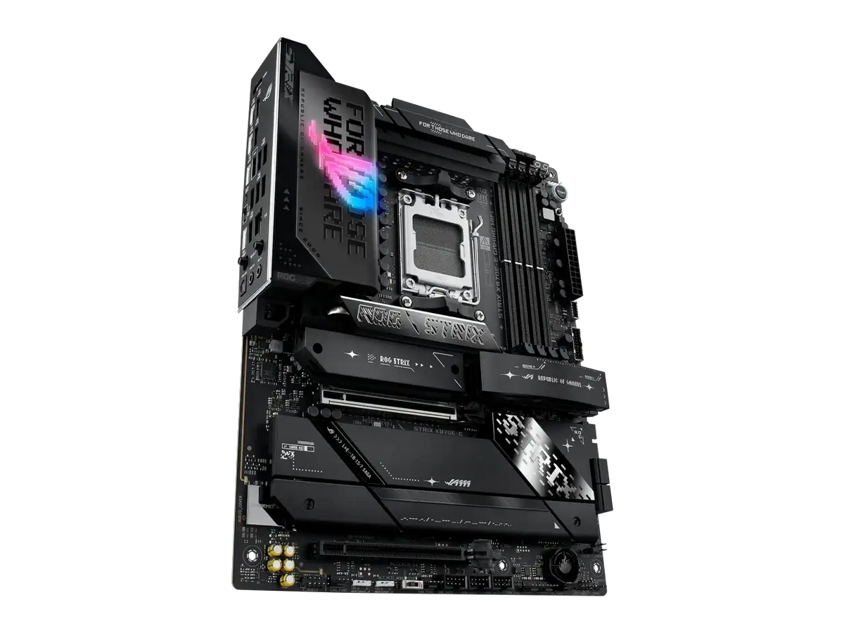 ASUS ROG STRIX GAMING WIFI AMD ATX motherboard power — product view 5