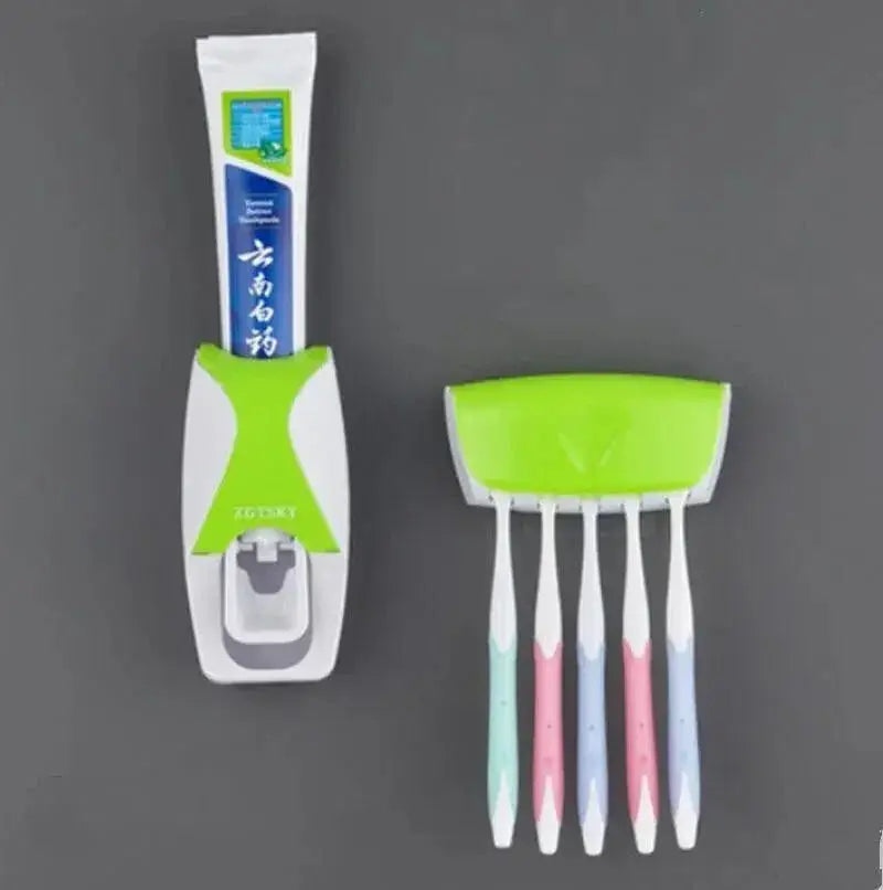 Automatic Toothpaste Dispenser Family Bathroom Organizer