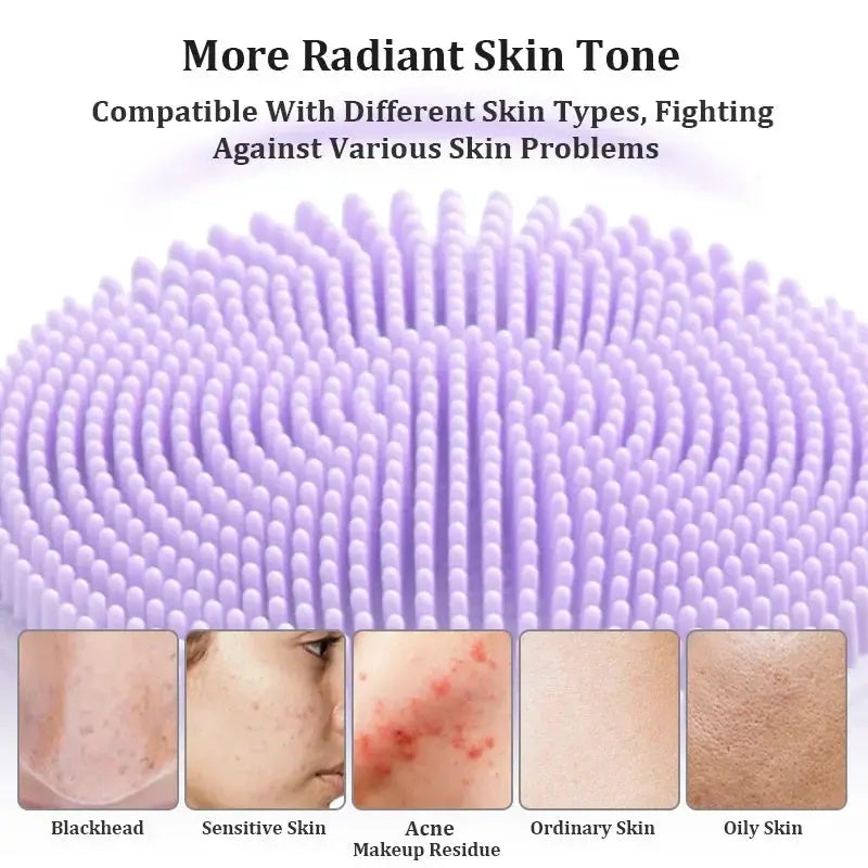 Sonic Waterproof Facial Cleansing Brush For All Skin Types