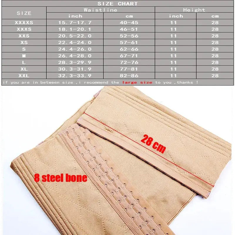 Girdle XXXXXXS Slim Body Shaper Waist Trainer for Girls