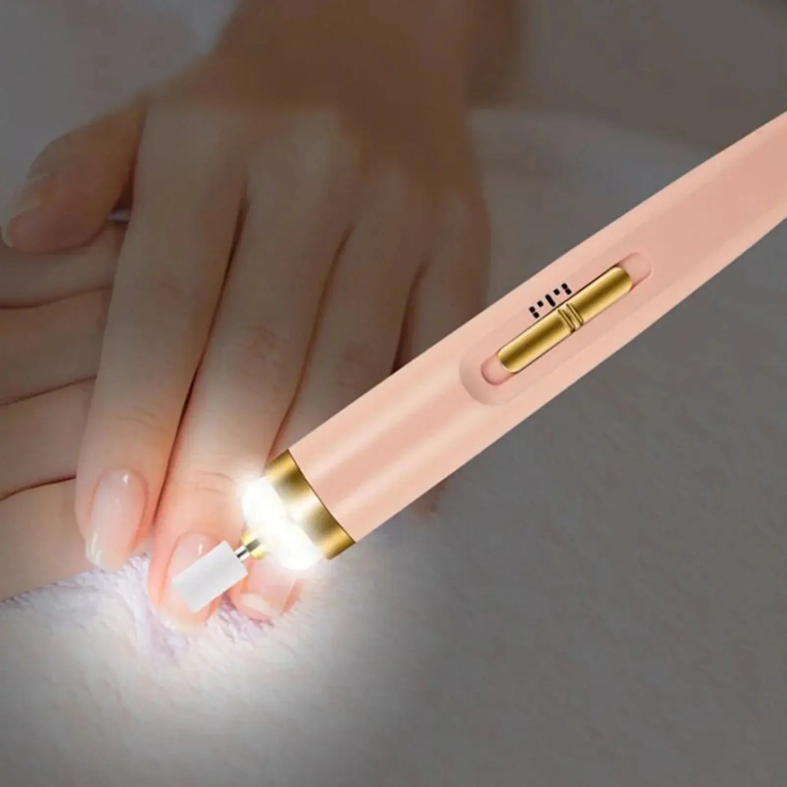 Electric Nail Polisher Drill Machine With Light 5 In 1 Tools