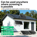 Adjustable Solar Panel Mount Bracket