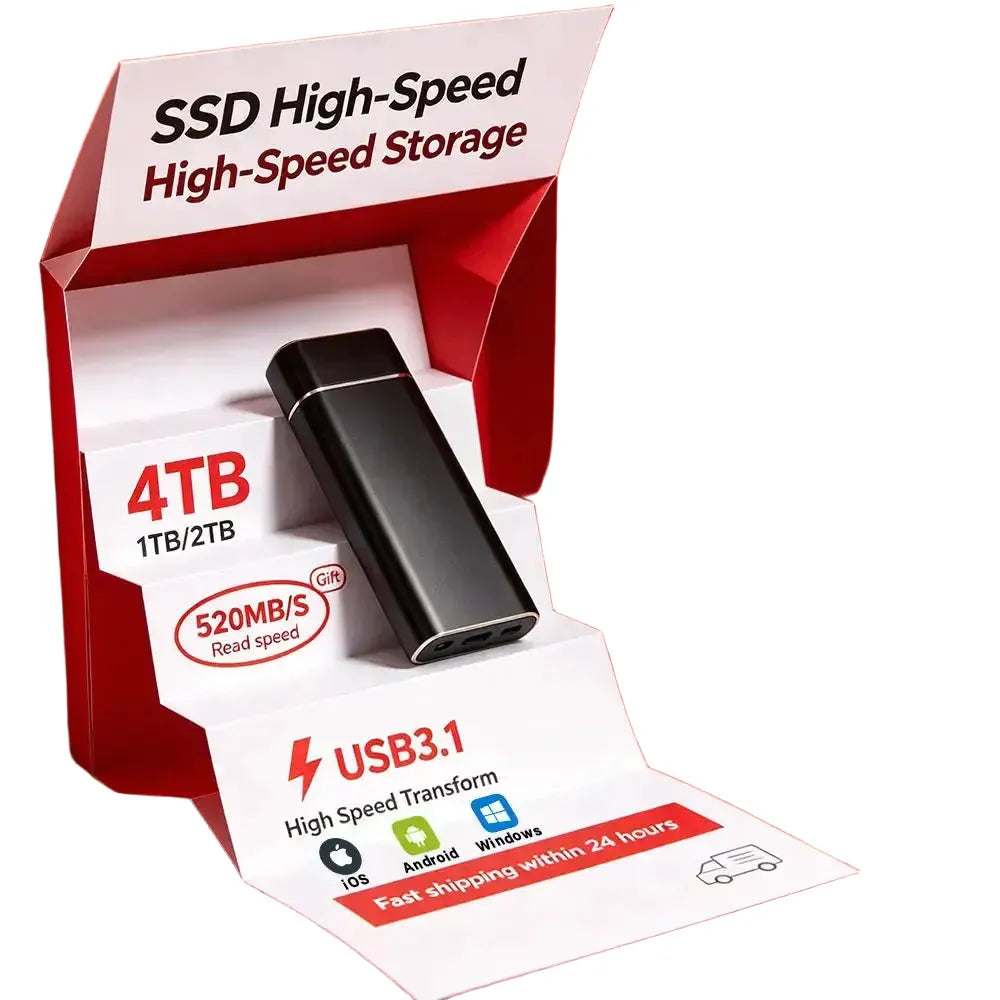 Portable SSD - High Speed Shock Resistant — product view 1