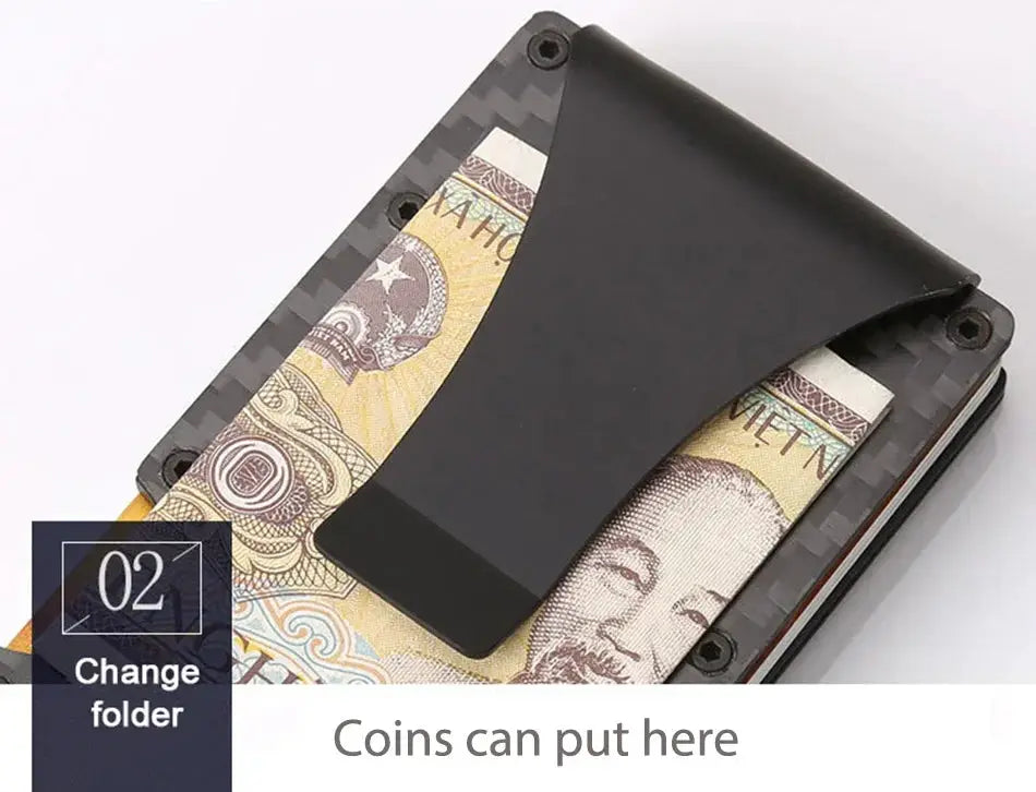 Card Wallet for Men with RFID Blocking — product view 14