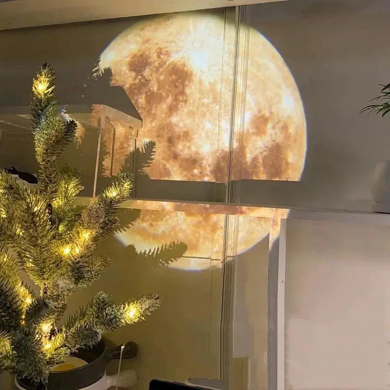 Moon Light LED USB Projector for Celestial Night Decor