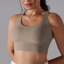 Women's High Stretch Yoga Bra Tank Top for Gym Use