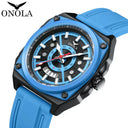 Onola Square Stainless Steel Watch
