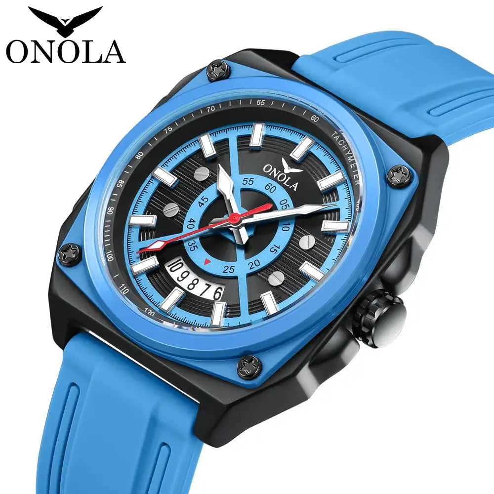 Onola Square Stainless Steel Watch — product image 3