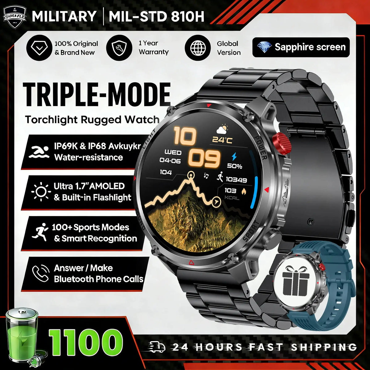 Ultra Watch - Long Battery GPS Tracker — product view 12