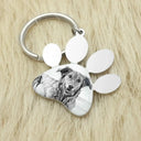 Keepsake Pet Lovers Portrait Keychain