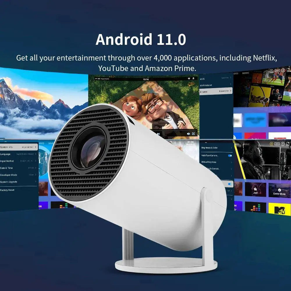 Home Cinema Projector 4K Android Device for Ultimate Viewing