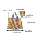 Yogodlns Large Capacity Foldable Eco Waterproof Grocery Tote Bag Reusable