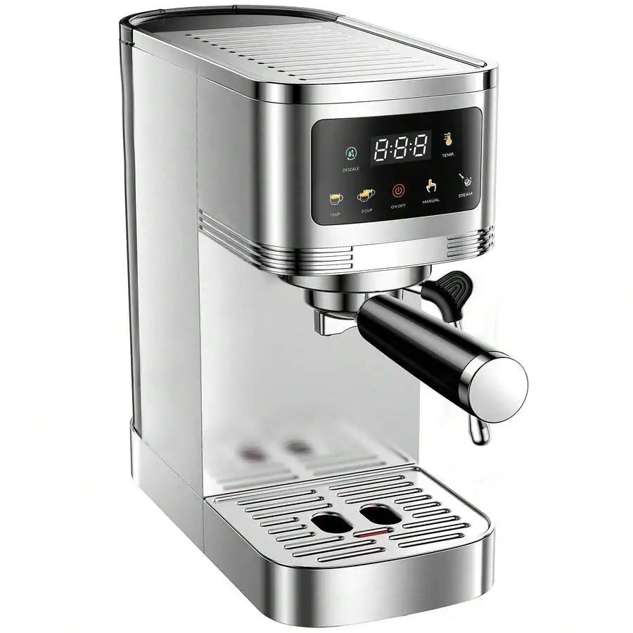 Espresso Machine, Professional Espresso Maker with Milk Frother — product view 2
