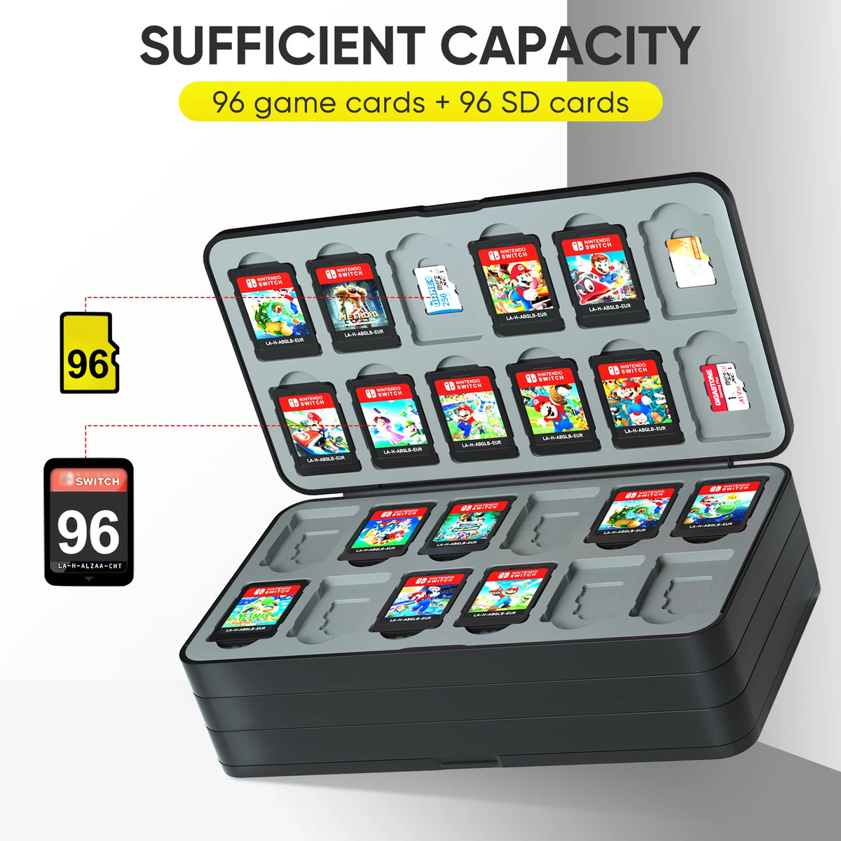 Switch Game Card Storage Case