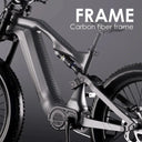 HEZZO Carbon Fat Tire Electric Bike