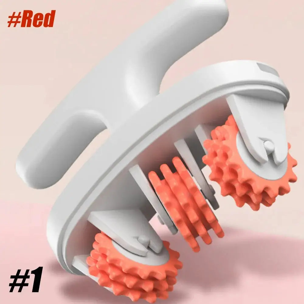 2 In1 Cellulite Massager Manual Muscle Massager Roller for Leg Neck Arm and Foot Multi-function Pelvic Floor Muscle Trainer