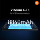 Pad 6 Tablet - Snapdragon 870 11 WQHD 33W Fast Charging