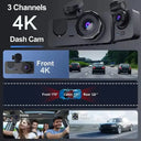 4K Dual Dash Cam For Safer City Driving