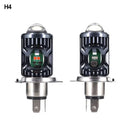 LED Motorcycle Light Bulb LED Fisheye Lens Dual Color White
